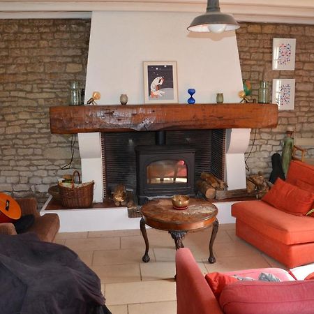 La Maison Des Herons Le Vanneau-Irleau Luaran gambar